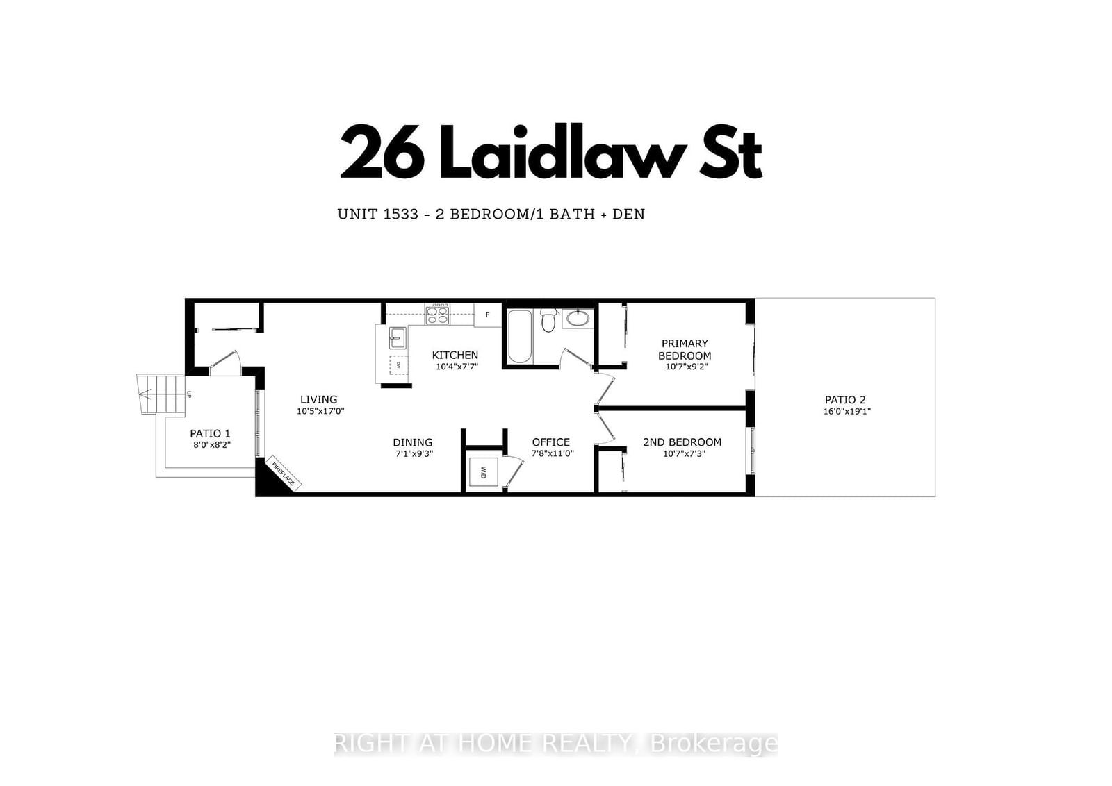 26 Laidlaw St, unit 1533 for sale