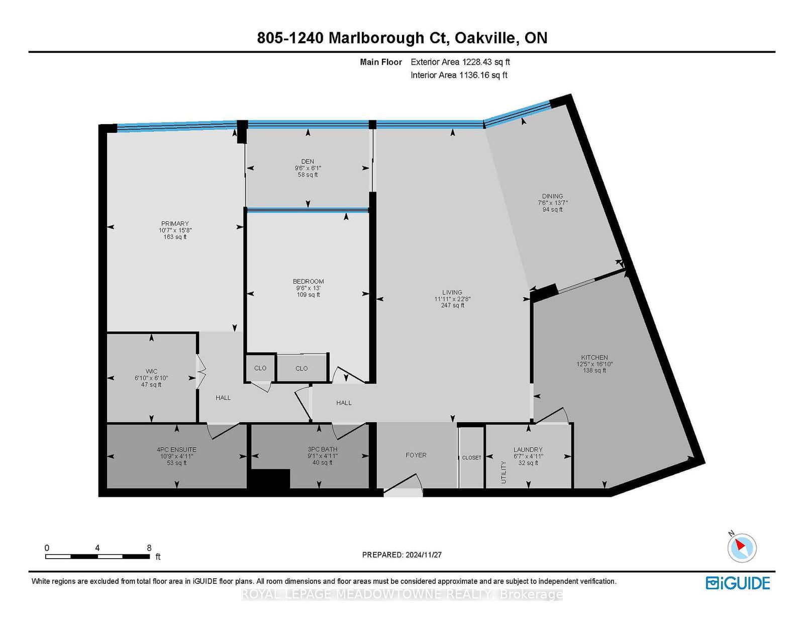 1240 Marlborough Crt, unit 805 for sale