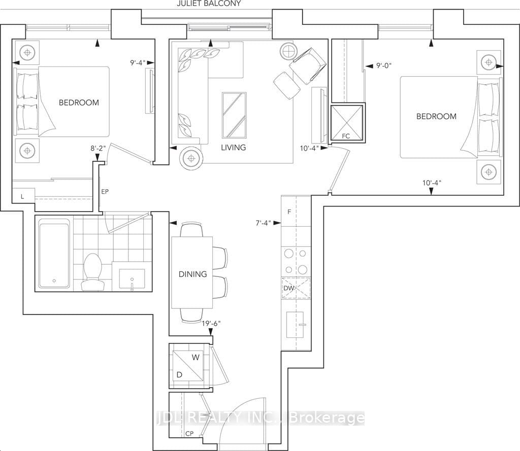 7 Mabelle Ave, unit 1810 for rent