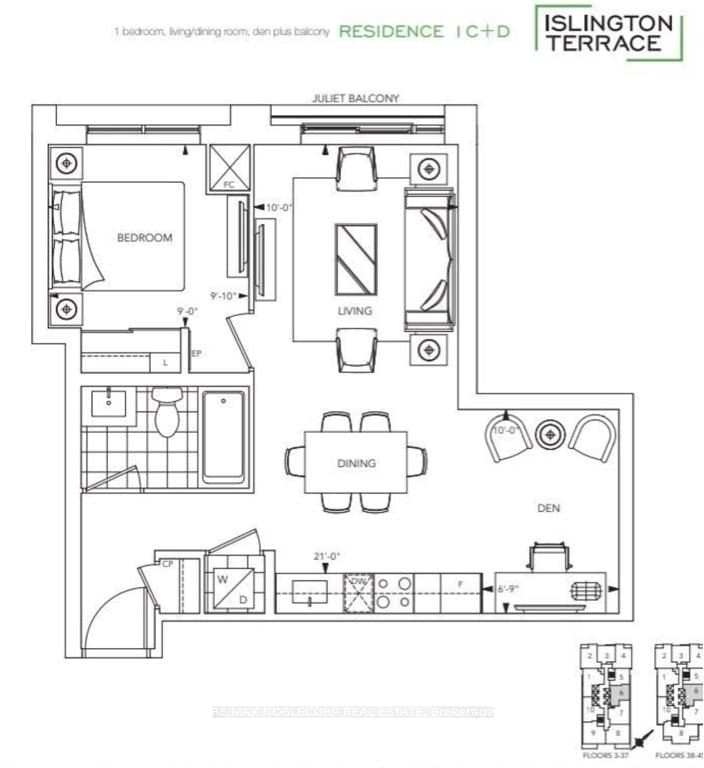 7 Mabelle Ave, unit 2206 for rent