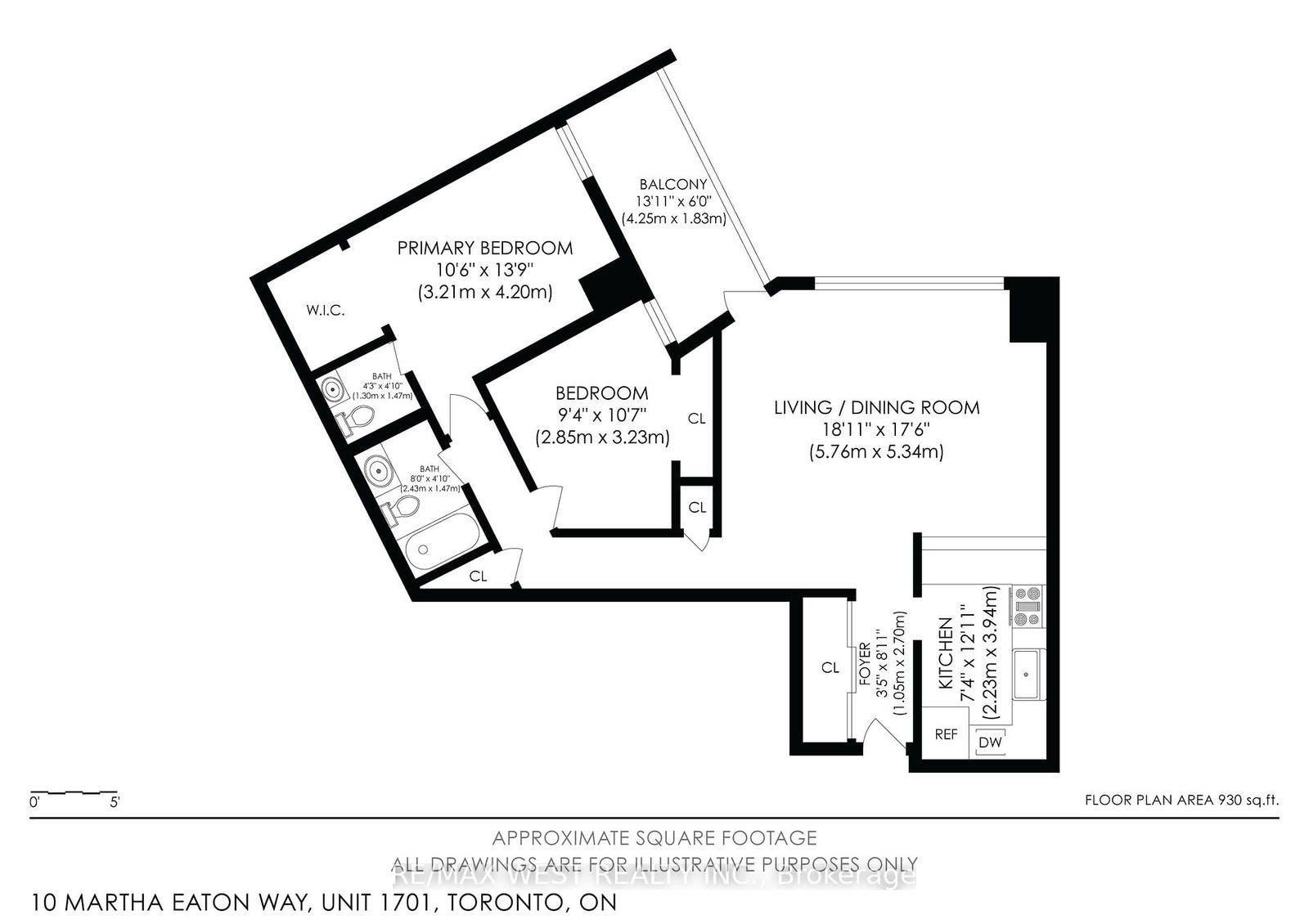 10 Martha Eaton Way, unit 1701 for sale