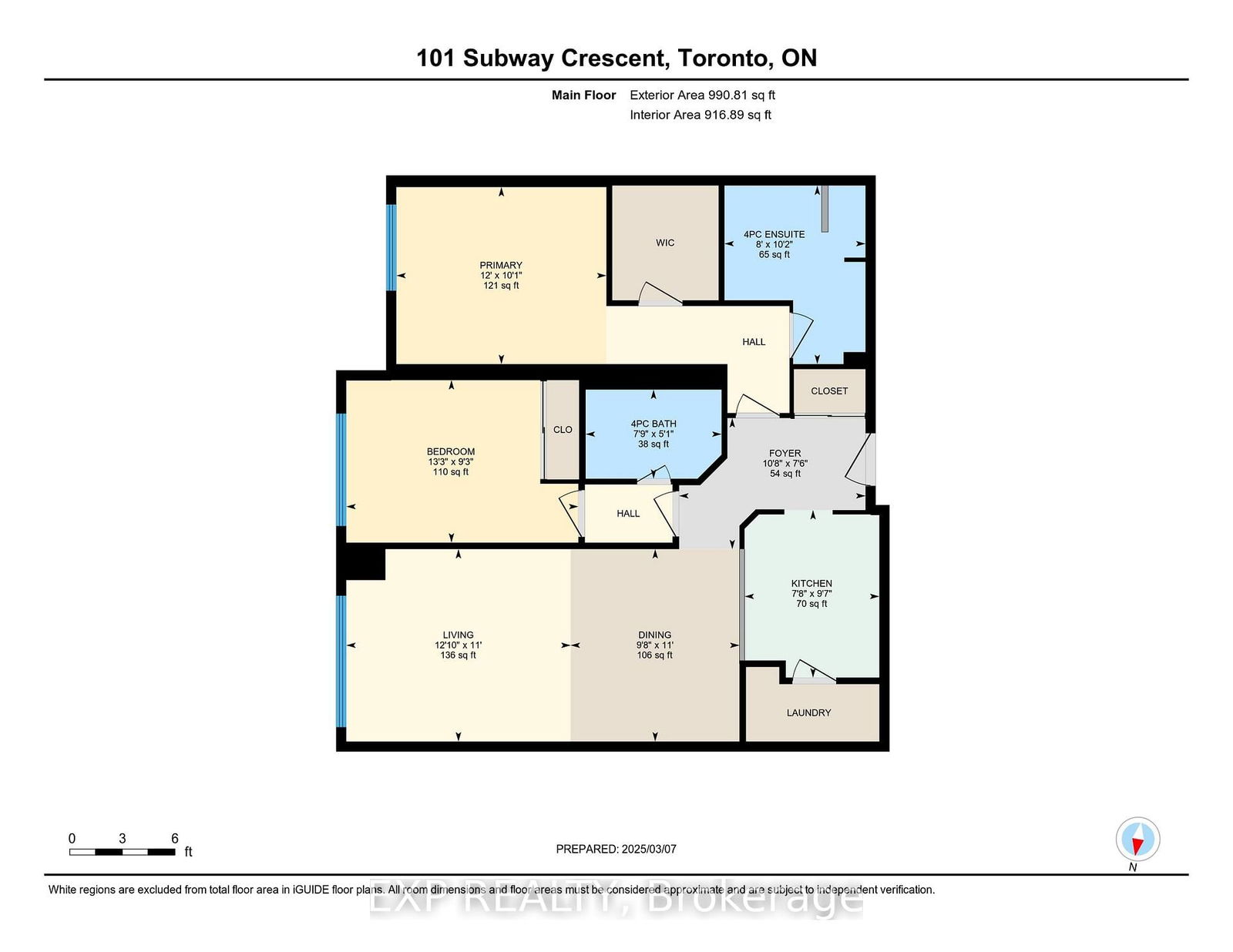 101 Subway Cres, unit 309 for sale