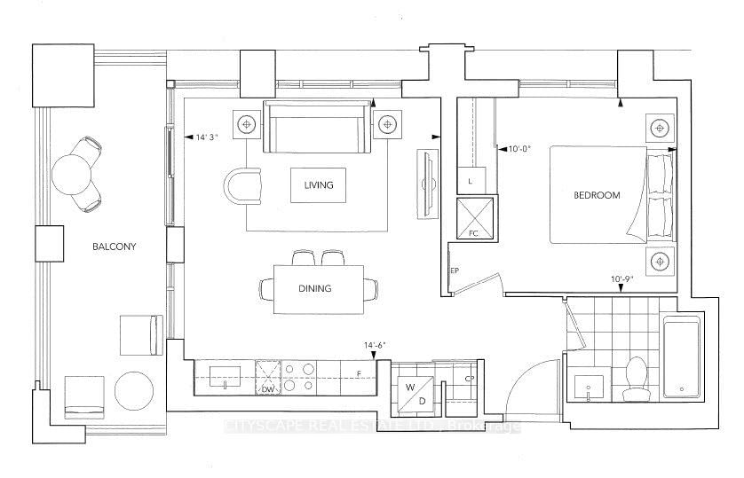 7 Mabelle Ave, unit 509 for rent