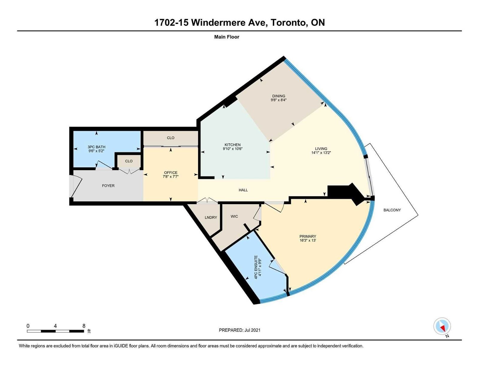15 Windermere Ave, unit 1702 for sale - image #23
