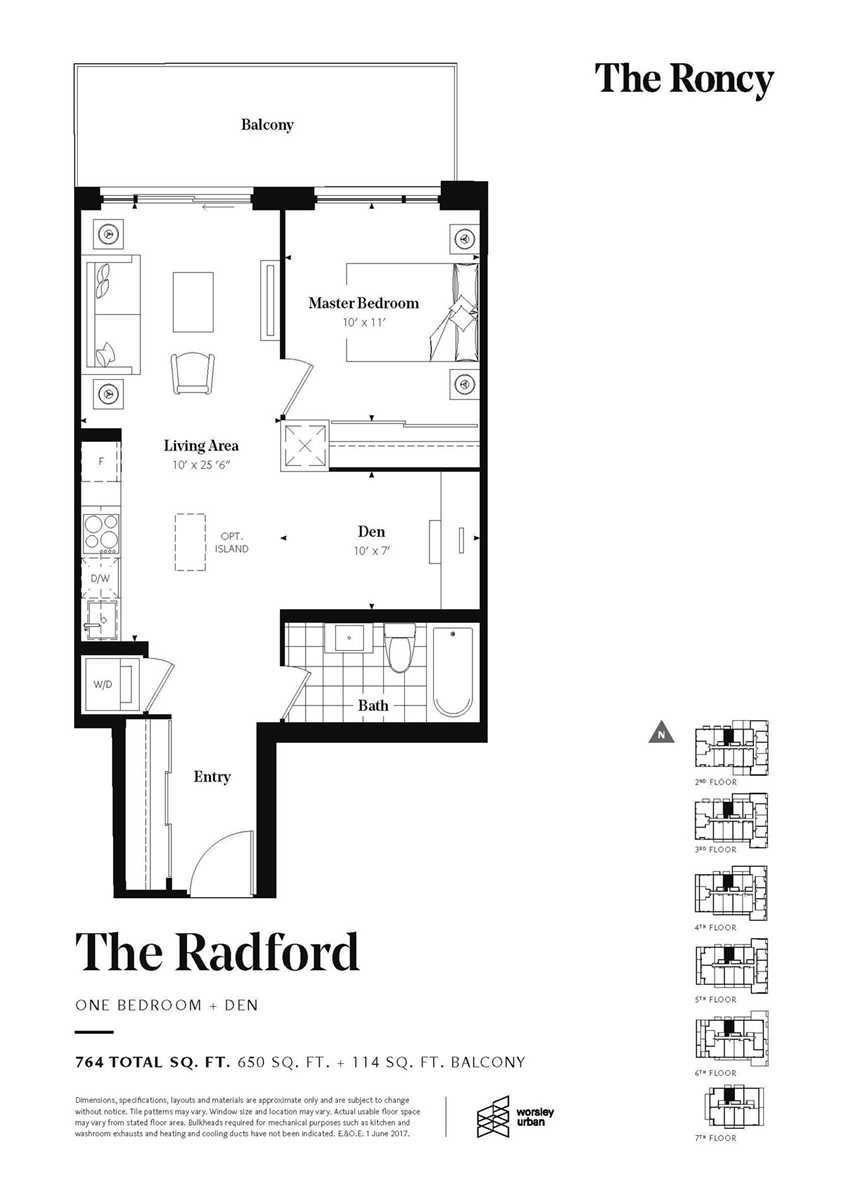 430 Roncesvalles Ave, unit 610 for rent - image #12