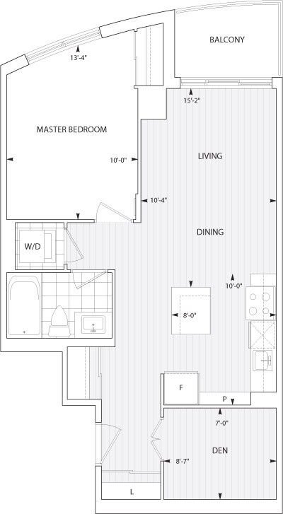 330 Burnhamthorpe Rd W, unit 2710 for rent - image #7