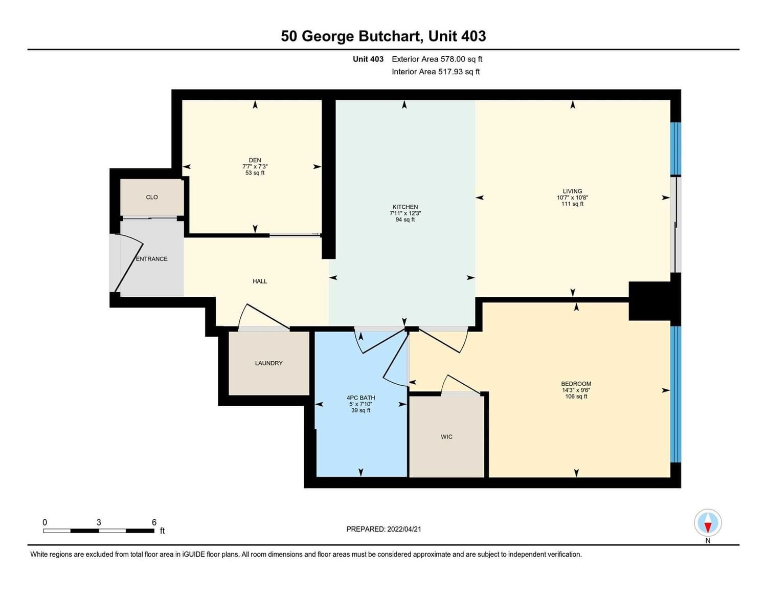 50 George Butchart Dr, unit 403 for sale - image #22