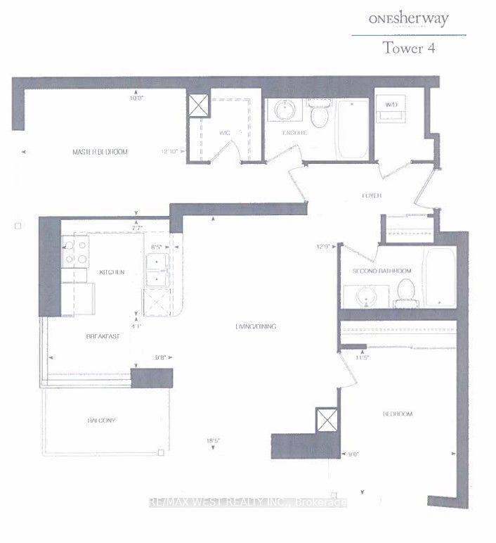 205 Sherway Gardens Rd, One Sherway Tower Four Condos