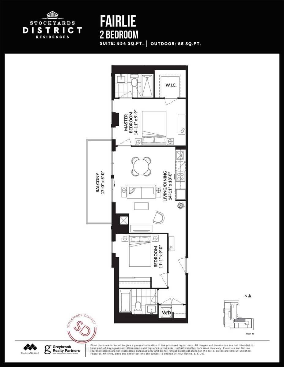 2300 St. Clair Ave W, unit 1007 for rent