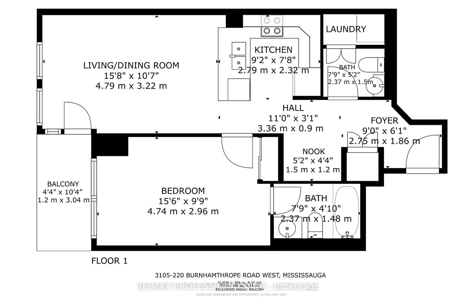 220 Burnhamthorpe Rd W, unit 3105 for rent - image #22
