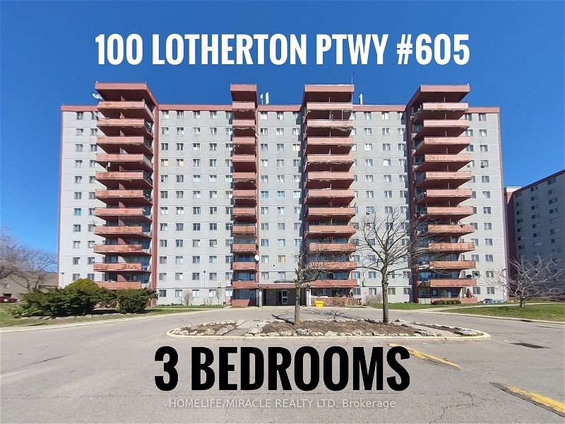 100 Lotherton Ptwy, unit 605 for sale - image #1