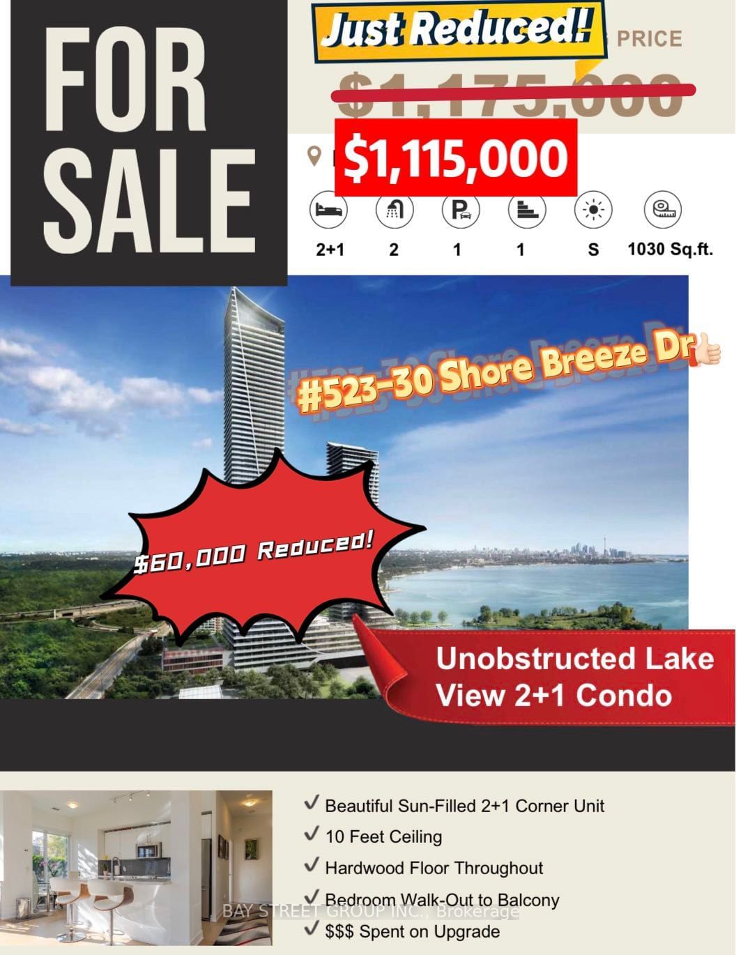 30 Shore Breeze Dr, unit 523 for sale - image #1