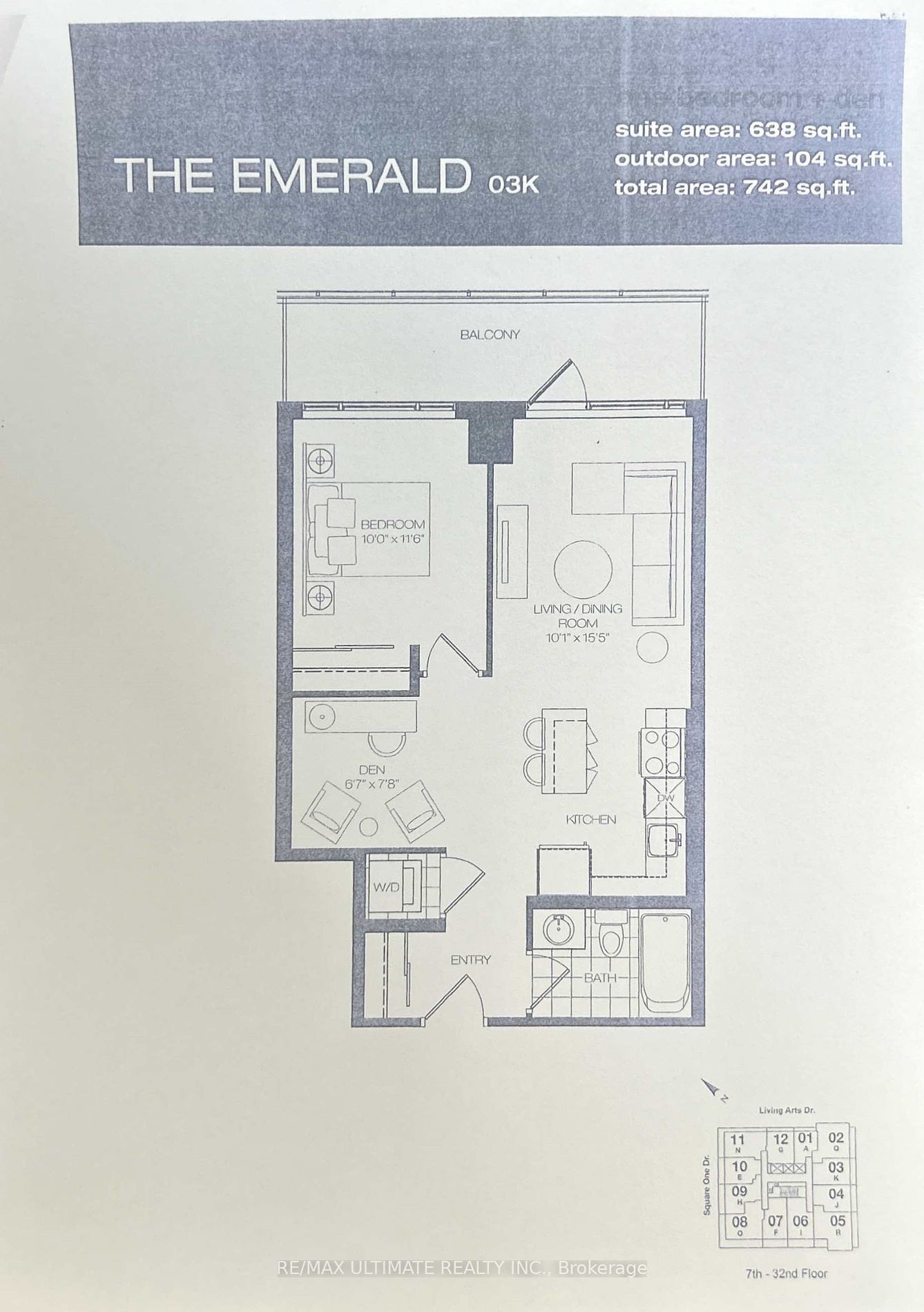 360 Square One Dr, unit 1903 for sale - image #35