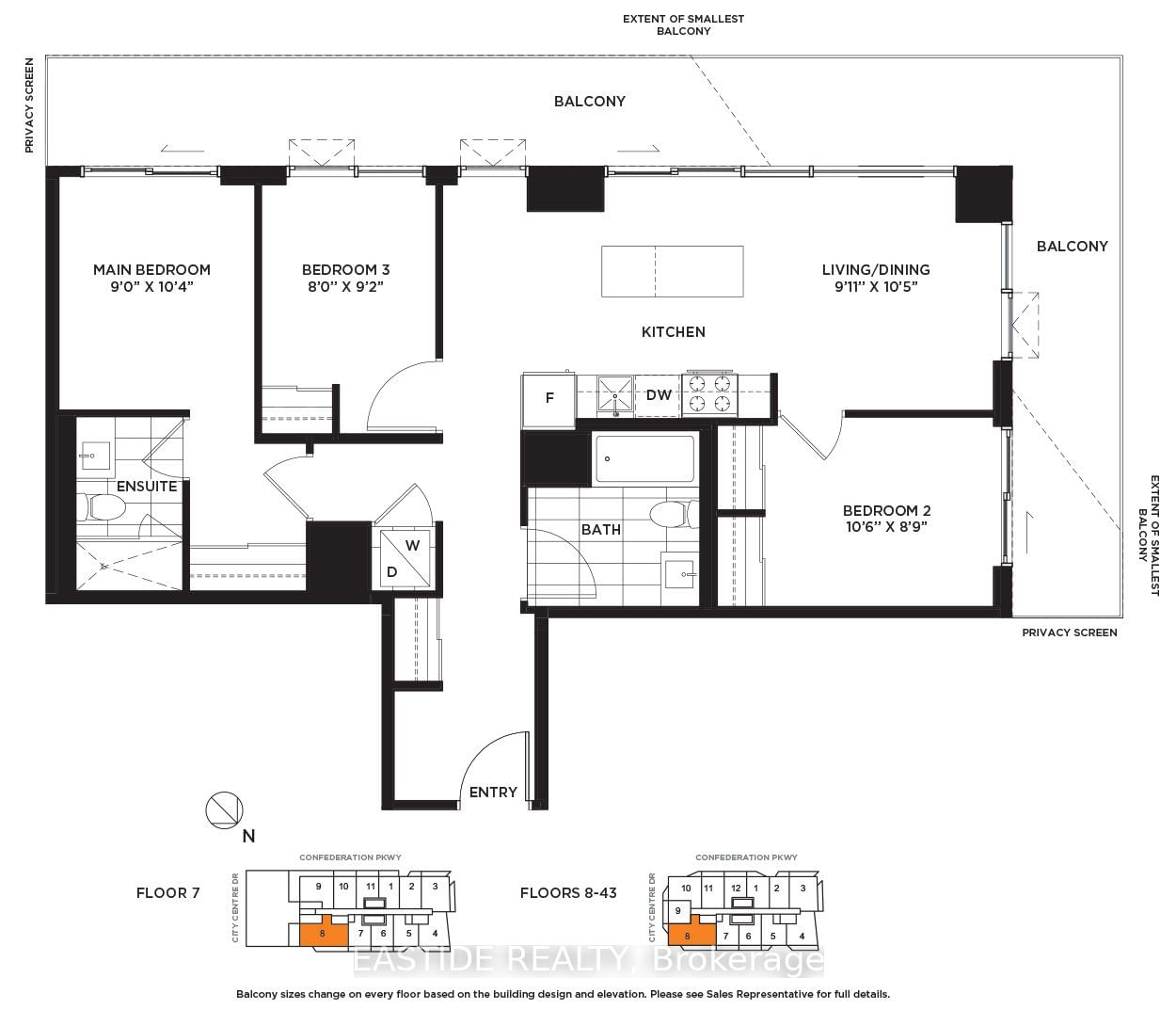 4065 Confederation Pkwy, unit 1508 for sale