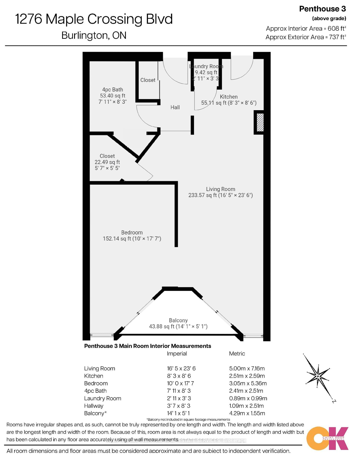 1276 Maple Crossing Blvd S, unit PH3 for sale