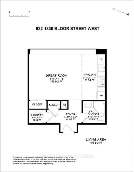 1830 Bloor St W, unit 922 for rent - image #10