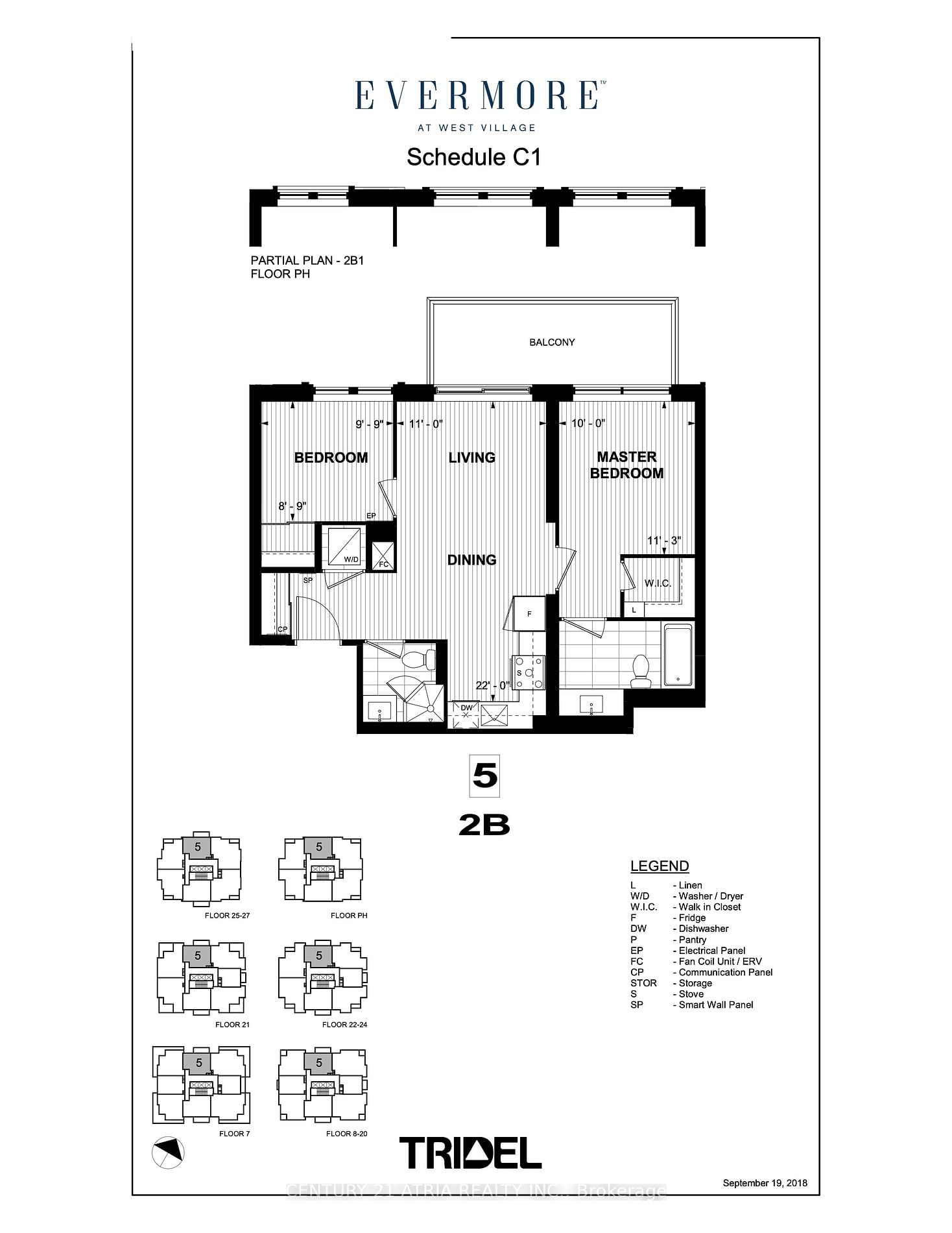 10 Eva Rd, unit 1005 for rent