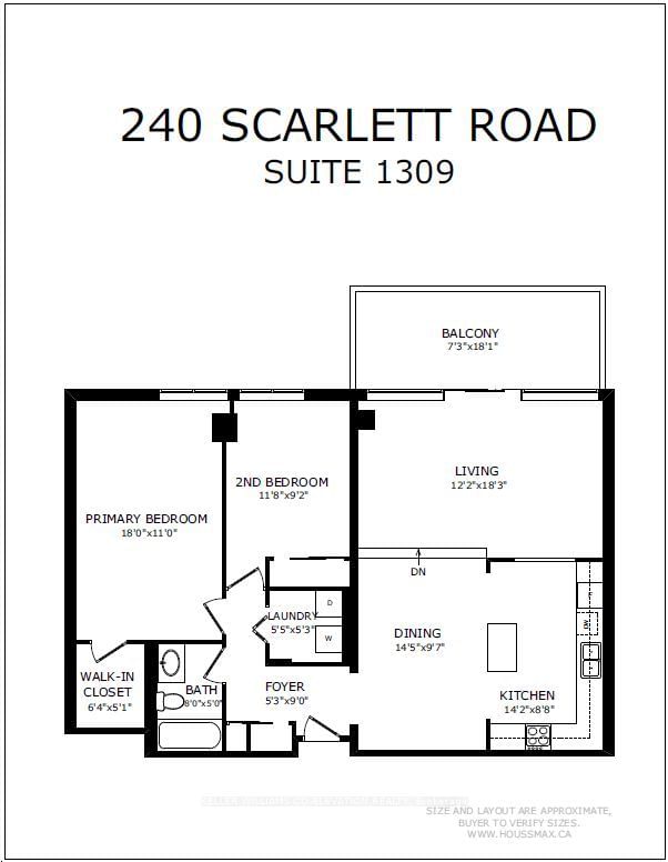 240 Scarlett Rd, unit 1309 for sale