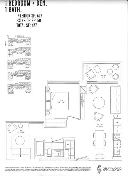 1787 St Clair Ave W, unit 822 for sale