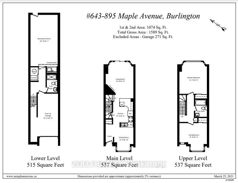 The Brownstones Townhomes, Burlington, Toronto