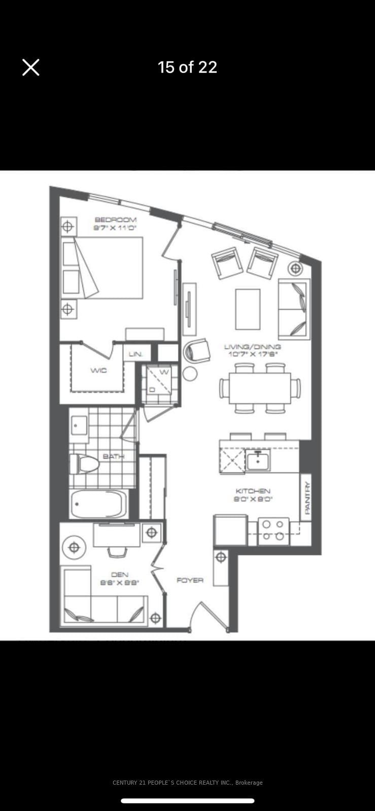 1 Valhalla Inn Rd, unit 1806 for rent