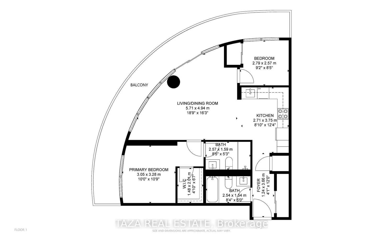 30 Gibbs Rd, unit 2009 for rent