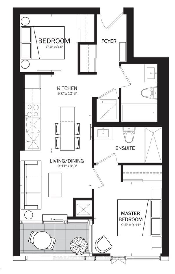 1808 St Clair Ave W, unit 308 for rent