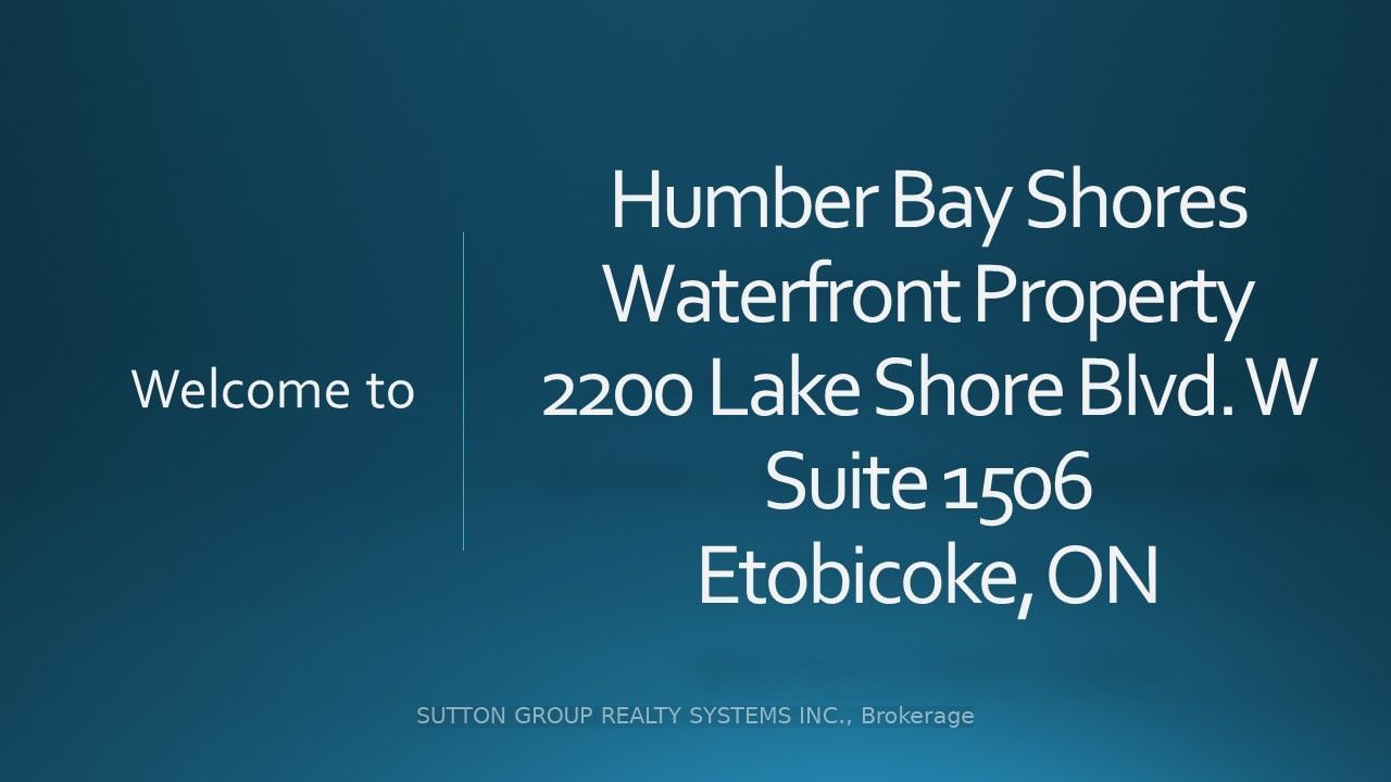 2200 Lakeshore Blvd W, unit 1506 for rent