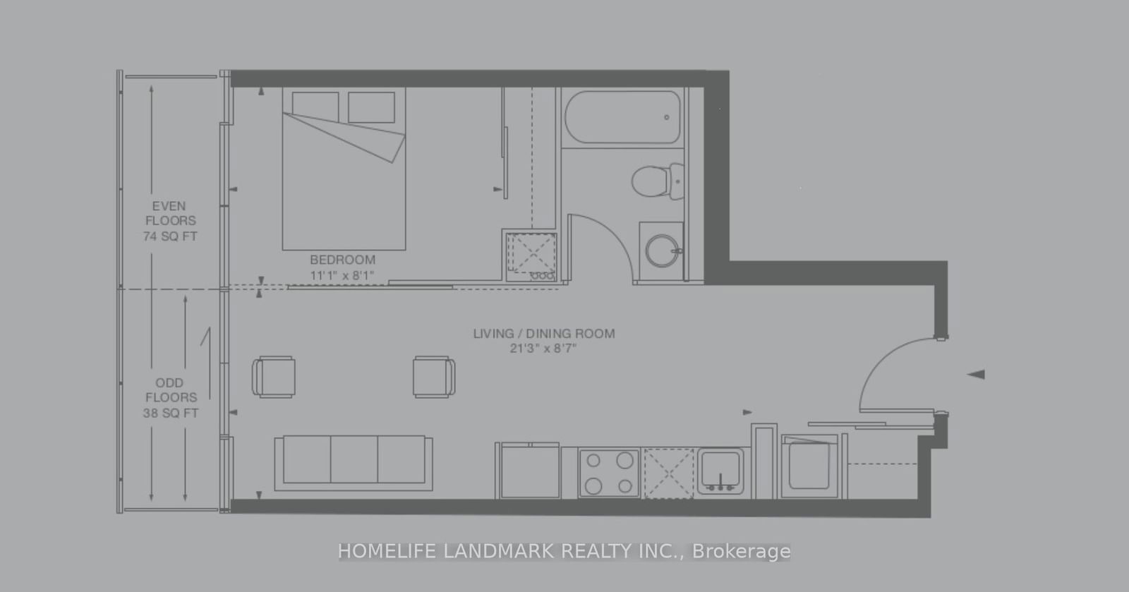 105 The Queensway, unit 909 for sale