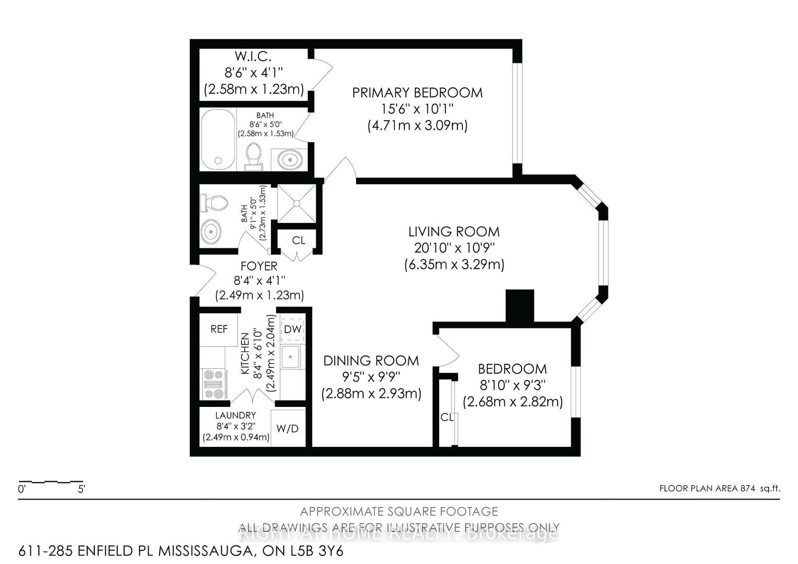 285 Enfield Pl, unit 611 for sale