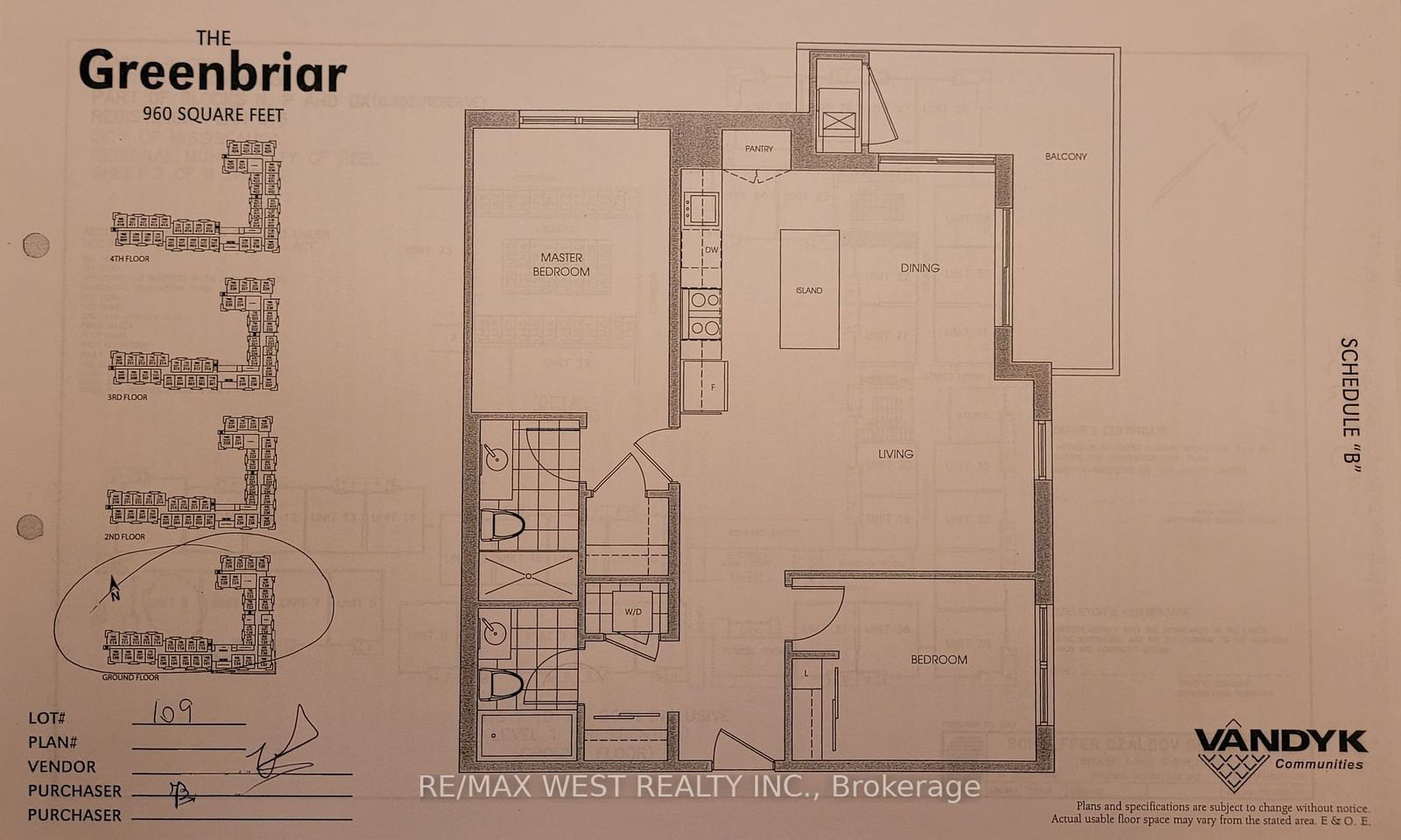 3170 Erin Mills Pkwy, unit 109 for sale