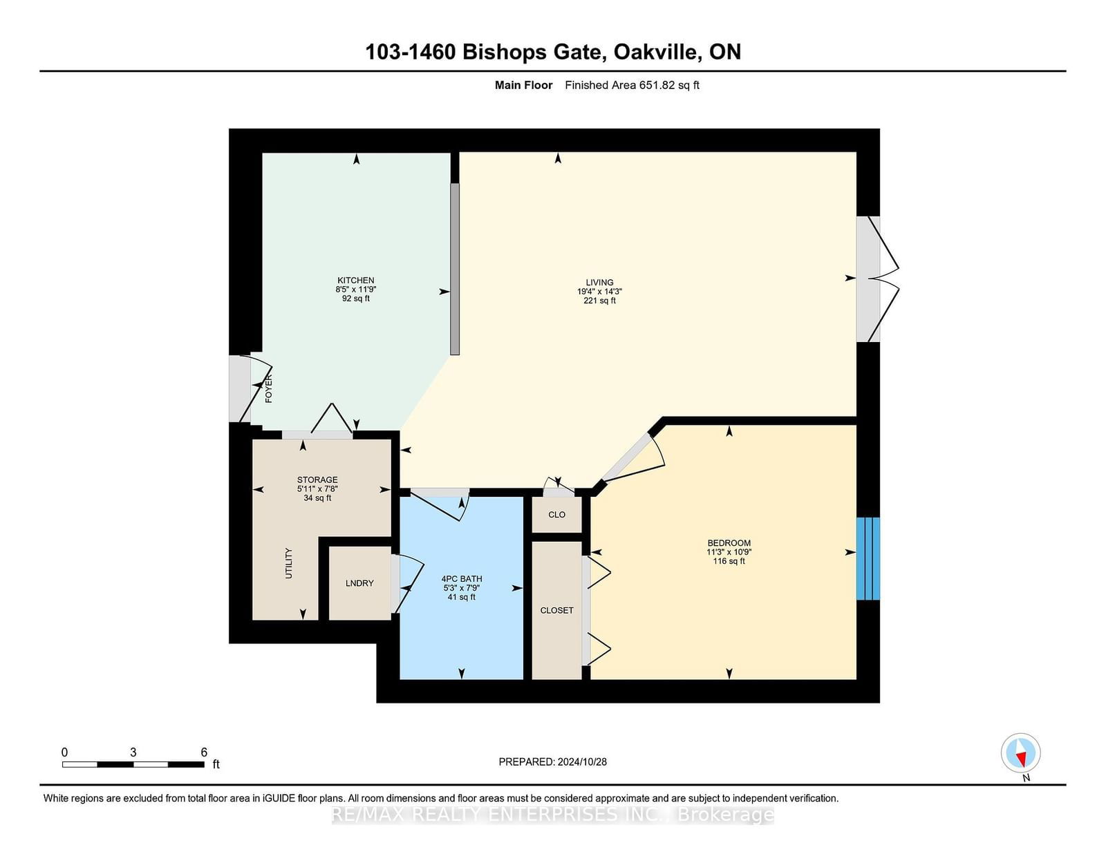 1460 Bishops Gate, unit 103 for sale