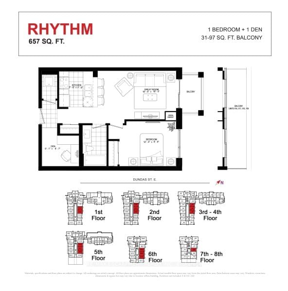 450 Dundas St E, unit 518 for sale