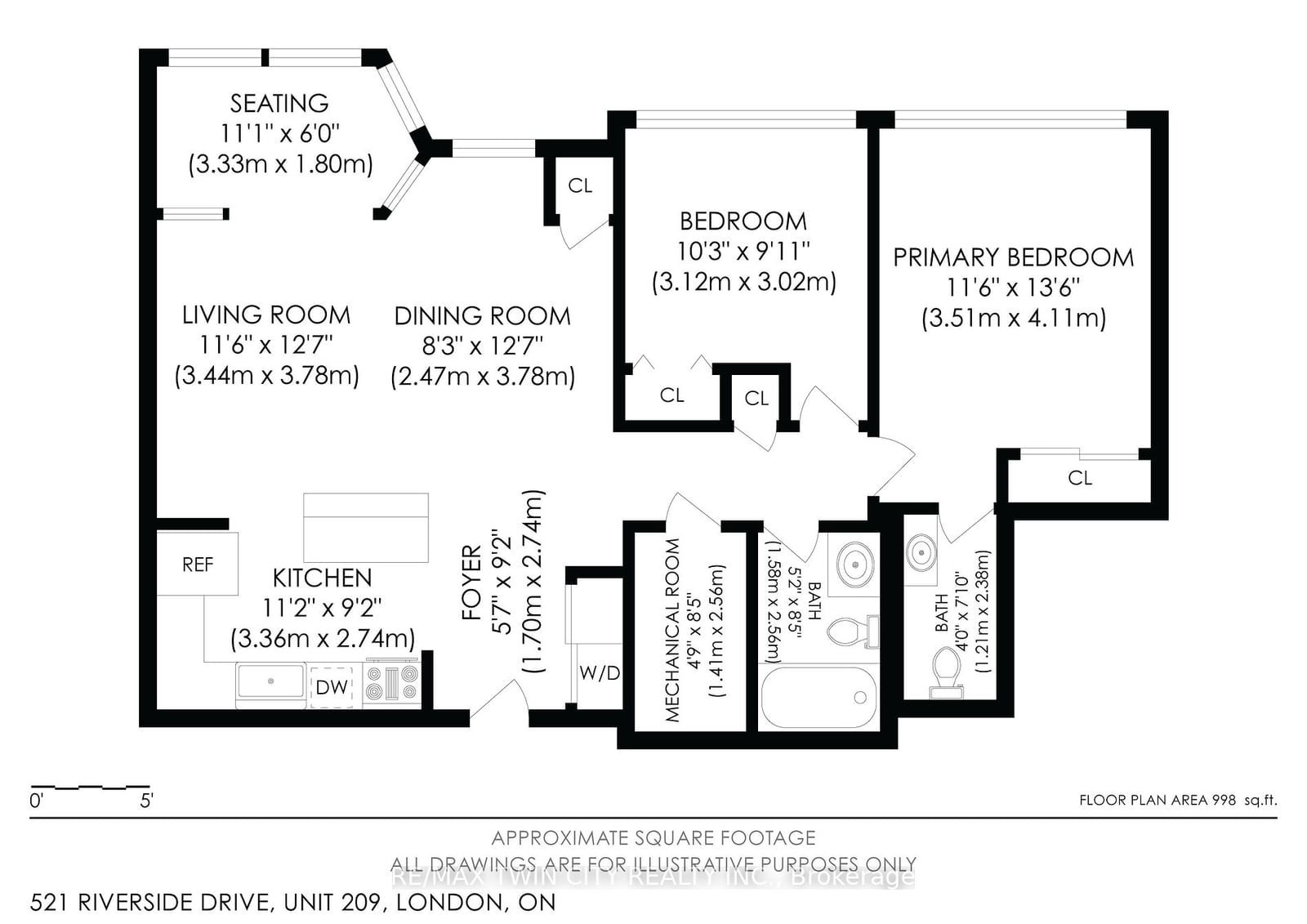 521 Riverside Dr, unit 209 for sale