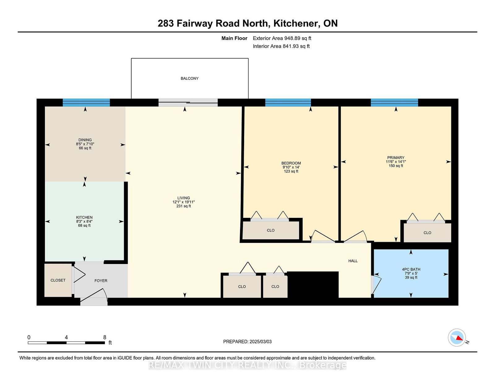 283 Fairway Rd N, unit 202 for sale