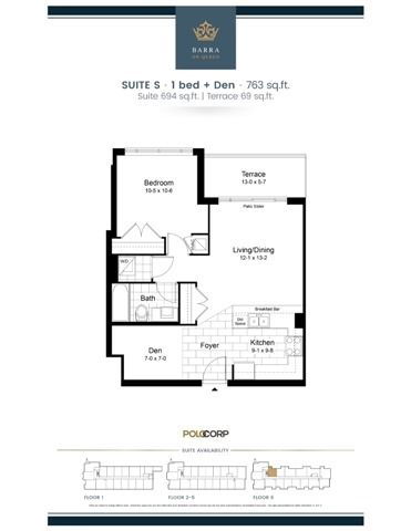 399 Queen St S, unit 616 for sale - image #2