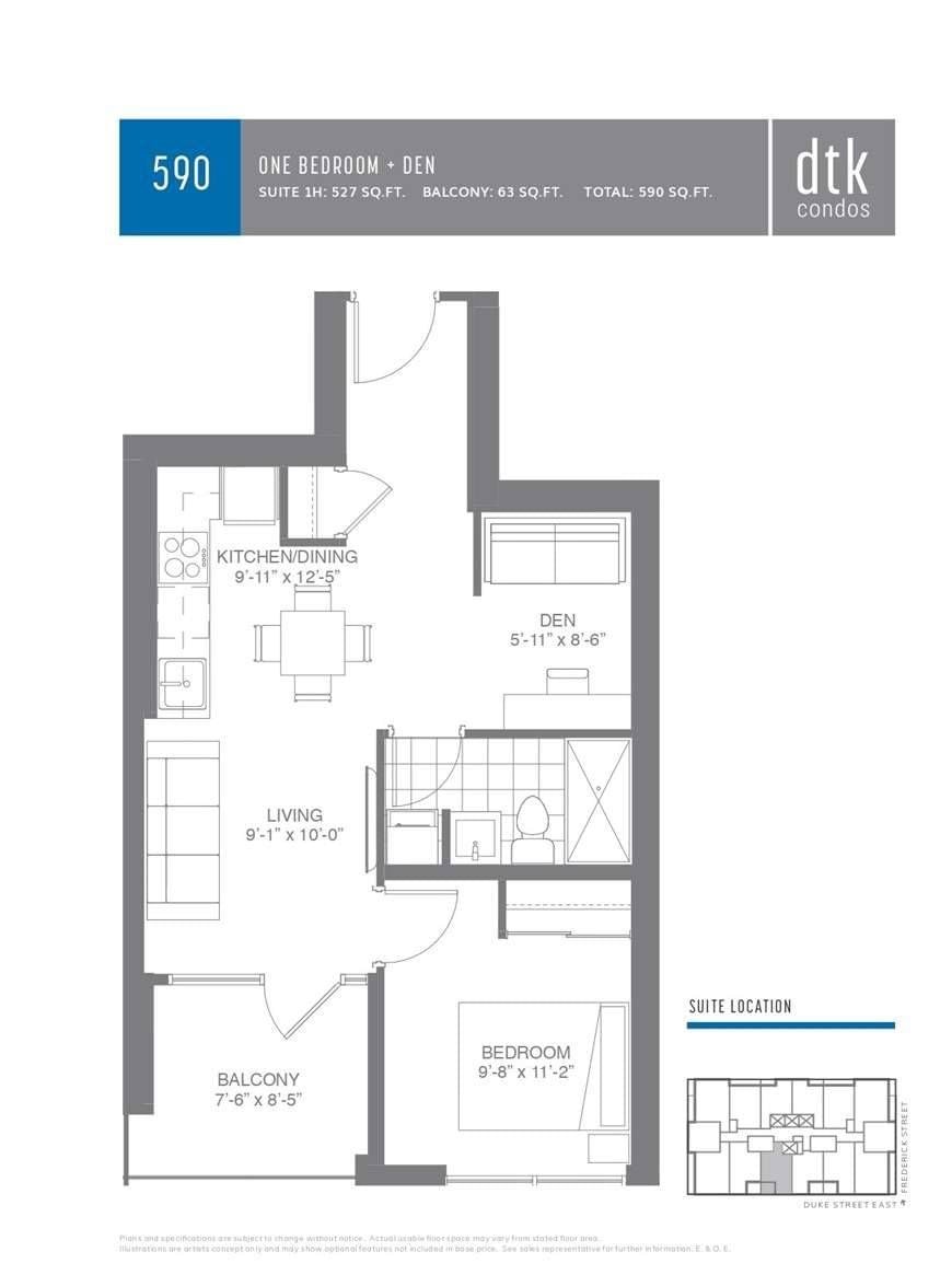 60 Frederick St, unit 1911 for rent - image #2