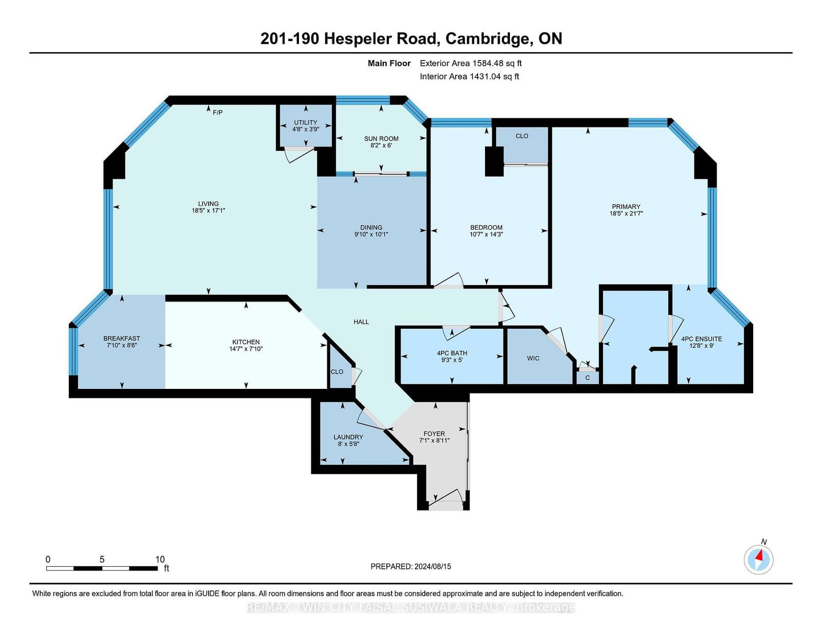 190 Hespeler Rd, unit 201 for sale