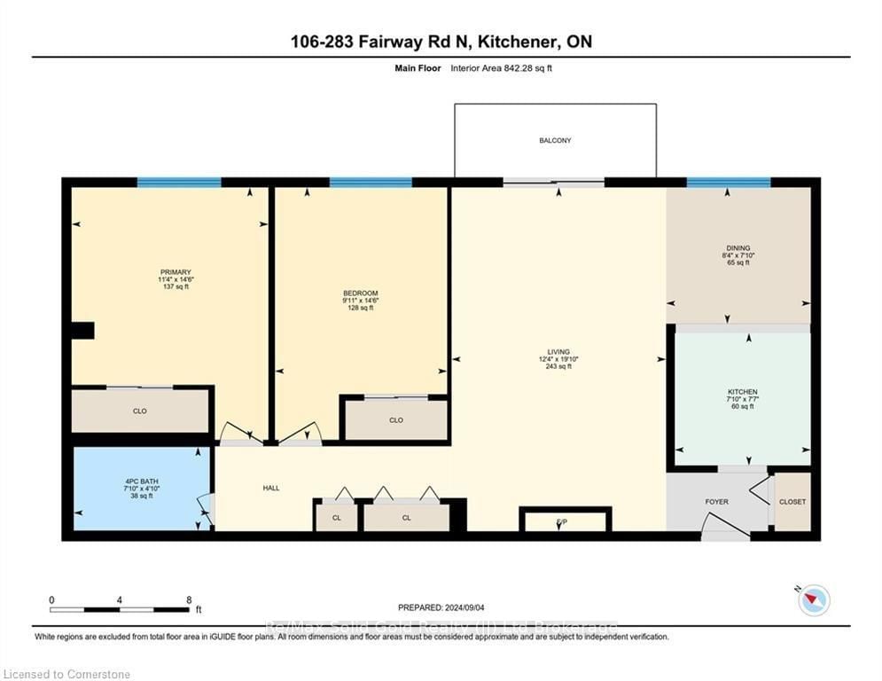 283 FAIRWAY Rd, unit 106 for rent